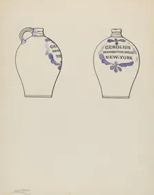 Jug, c. 1936. Creator: Charles Caseau