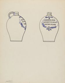 Jug, c. 1936. Creator: Charles Caseau