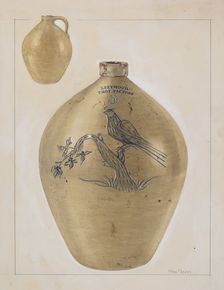 Jug, c. 1936. Creator: Charles Caseau