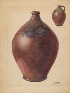 Jug, c. 1936. Creator: Frank Fumagalli