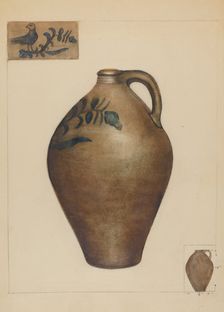 Jug, c. 1936. Creator: Samuel Sulkowitz