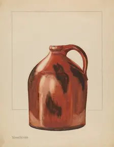 Jug, c. 1936. Creator: Yolande Delasser