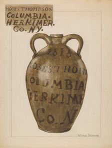 Jug, c. 1936. Creator: Yolande Delasser
