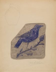 Jug, c. 1936. Creator: Yolande Delasser