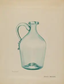 Jug, c. 1936. Creator: Yolande Delasser