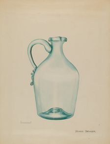 Jug, c. 1936. Creator: Yolande Delasser