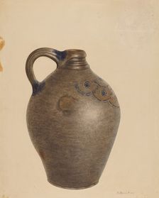 Jug, c. 1937. Creator: Nicholas Amantea