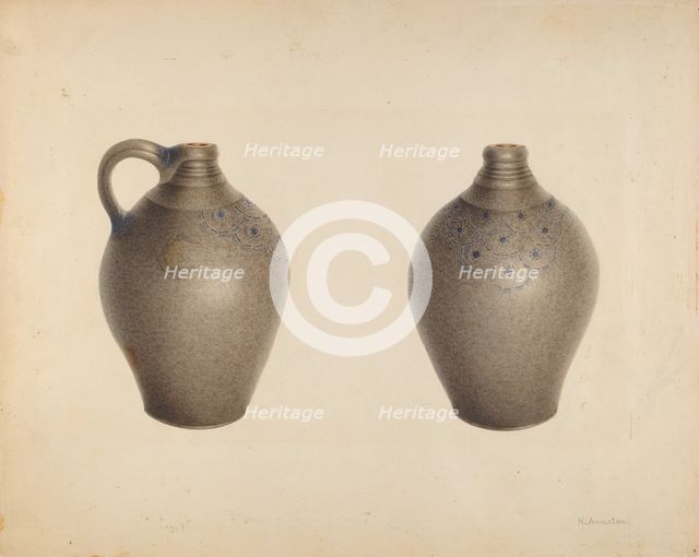 Jug, c. 1937. Creator: Nicholas Amantea.
