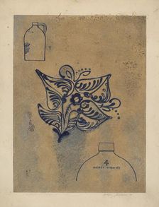 Jug, c. 1937. Creator: Arthur Matthews