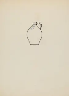 Jug, c. 1937. Creator: Charles Caseau