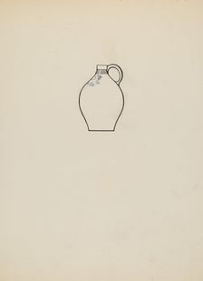 Jug, c. 1937. Creator: Charles Caseau