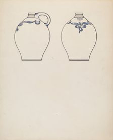 Jug, c. 1937. Creator: Charles Caseau