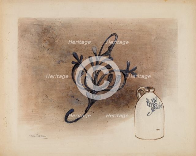 Jug, c. 1937. Creator: Charles Caseau.