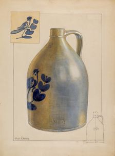 Jug, c. 1937. Creator: Charles Caseau