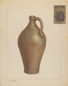 Jug, c. 1937. Creator: Charles Garjian