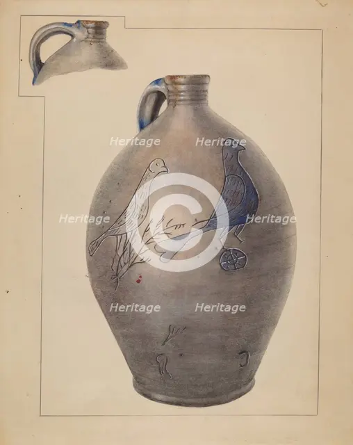 Jug, c. 1937. Creator: Charlotte Sperber.