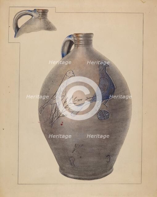 Jug, c. 1937. Creator: Charlotte Sperber.