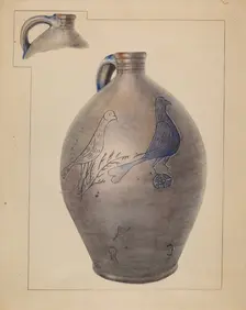 Jug, c. 1937. Creator: Charlotte Sperber