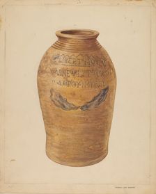 Jug, c. 1937. Creator: Francis Law Durand