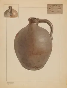 Jug, c. 1937. Creator: Frank Fumagalli