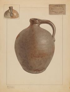 Jug, c. 1937. Creator: Frank Fumagalli