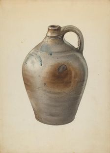 Jug, c. 1937. Creator: Giacinto Capelli