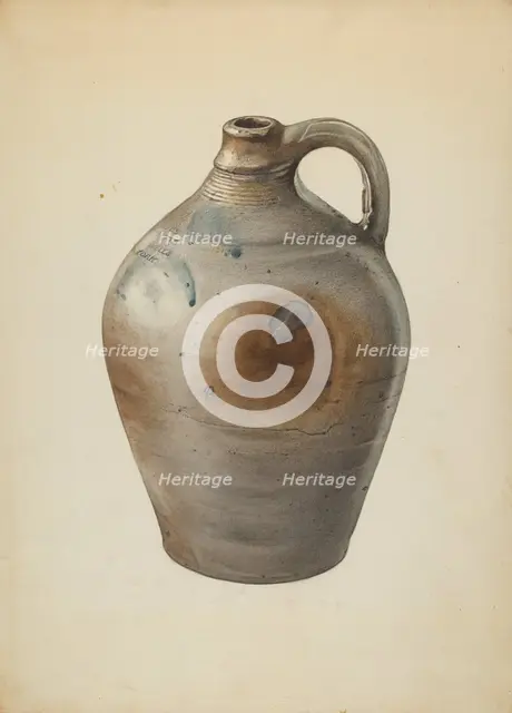 Jug, c. 1937. Creator: Giacinto Capelli.