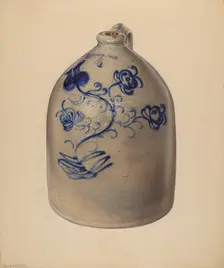 Jug, c. 1937. Creator: Jean Peszel