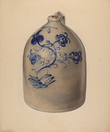 Jug, c. 1937. Creator: Jean Peszel