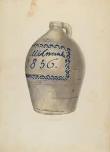 Jug, c. 1937. Creator: William Frank