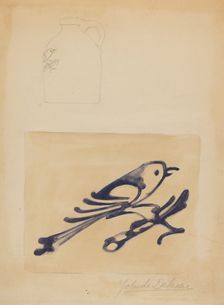 Jug, c. 1937. Creator: Yolande Delasser