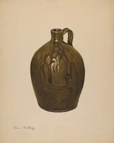 Jug, c. 1938. Creator: Aaron Fastovsky