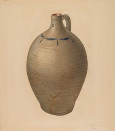Jug, c. 1938. Creator: Elsie Wein