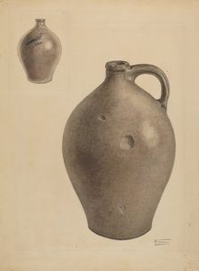 Jug, c. 1938. Creator: Frank Fumagalli