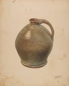 Jug, c. 1938. Creator: Frank Fumagalli