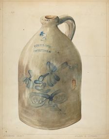 Jug, c. 1938. Creator: Howard Lumbard