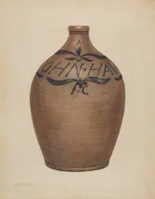 Jug, c. 1938. Creator: Jessica Price