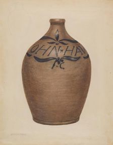 Jug, c. 1938. Creator: Jessica Price