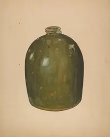 Jug, c. 1938. Creator: Lee Brown