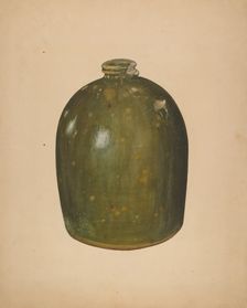 Jug, c. 1938. Creator: Lee Brown