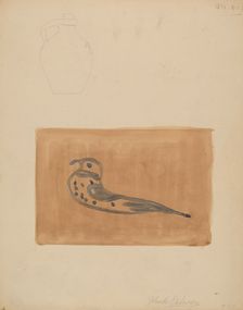 Jug, c. 1938. Creator: Yolande Delasser