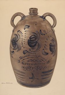Jug, c. 1939. Creator: Aaron Fastovsky