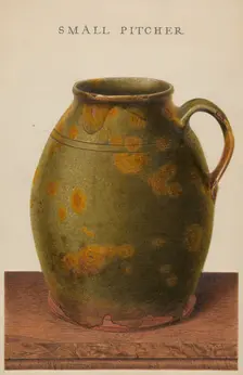 Jug, c. 1939. Creator: Alfred Parys