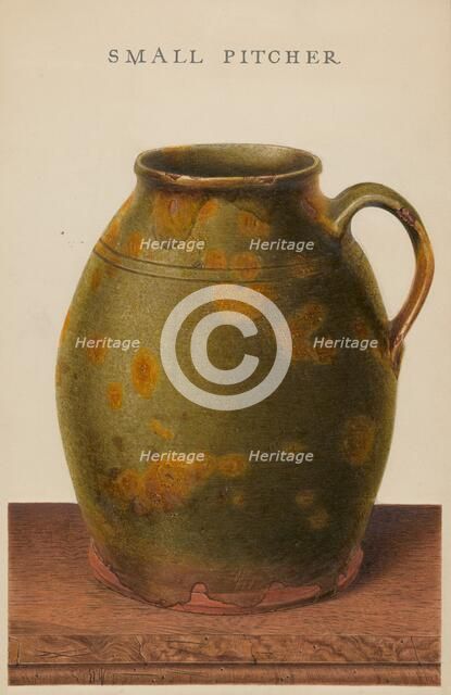 Jug, c. 1939. Creator: Alfred Parys.