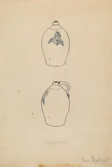 Jug, c. 1939. Creator: Anne Nemtzoff