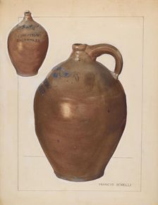 Jug, c. 1939. Creator: Francis Borelli