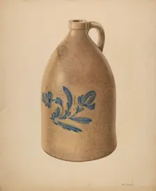 Jug, c. 1939. Creator: John Tarantino