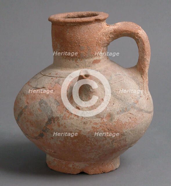 Jug, Coptic, 4th-7th century. Creator: Unknown.