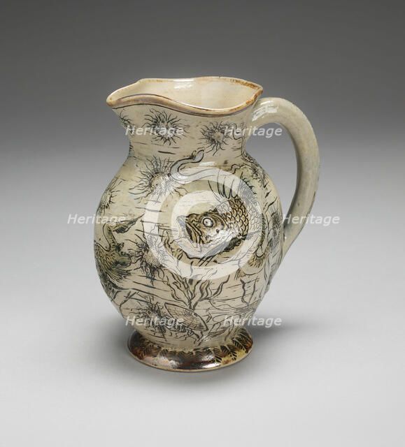 Jug, England, 1890. Creator: Martin Brothers Pottery.