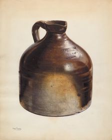 Jug for Molasses, c. 1938. Creator: Charles Caseau